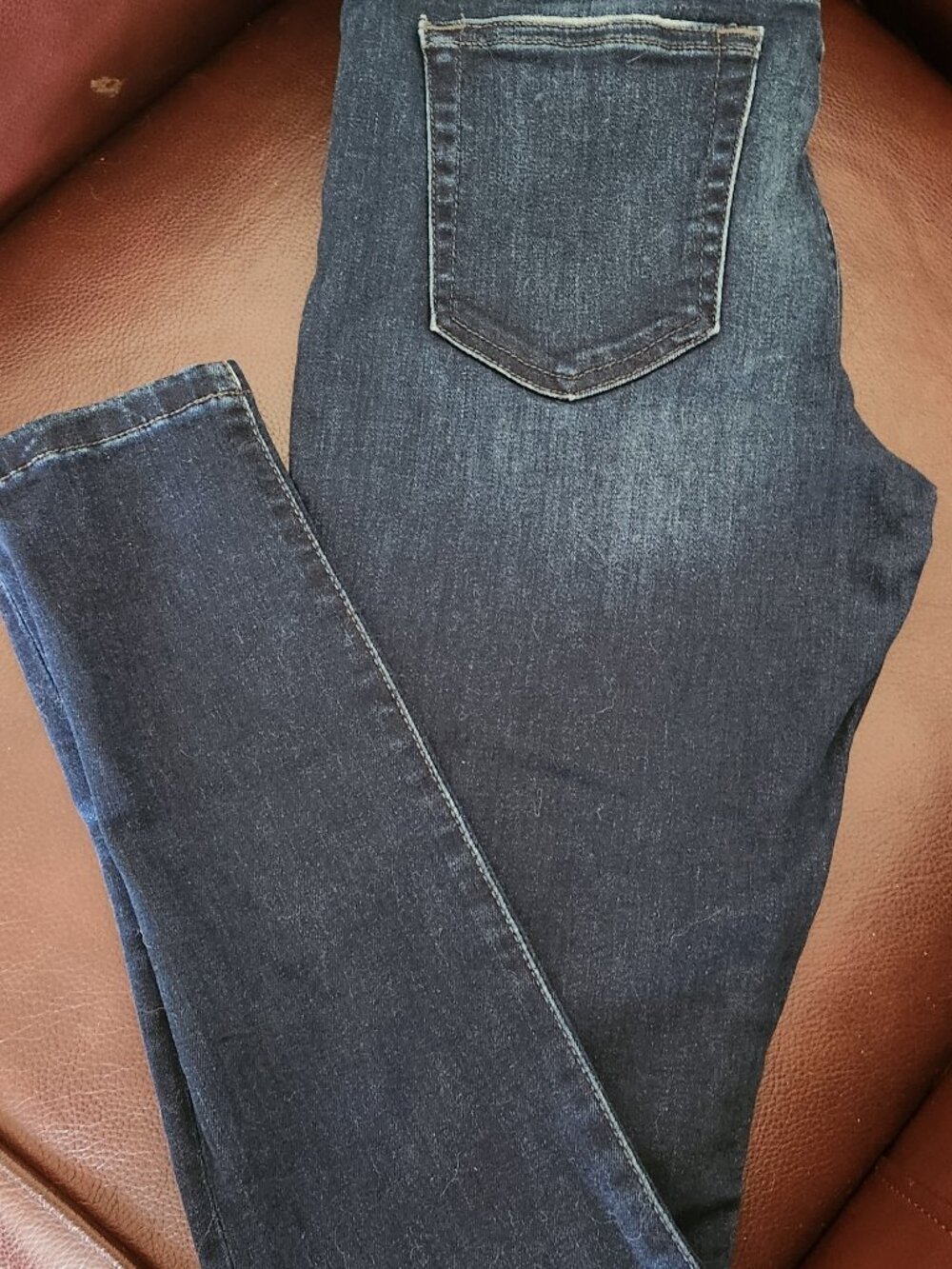Joe's higwasted indigo jeans